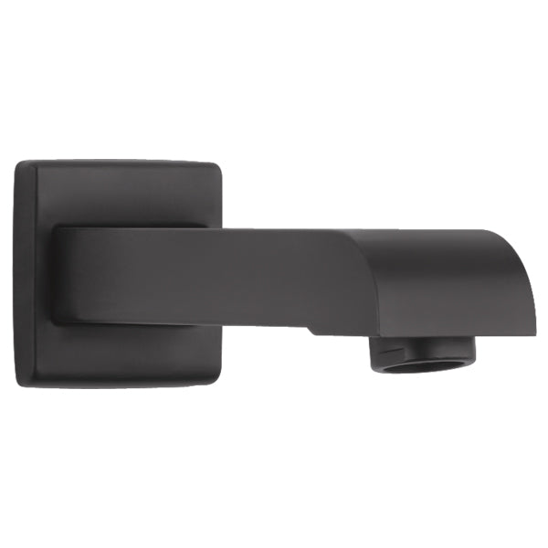 Arzo Non-Diverter Tub Spout in Matte Black