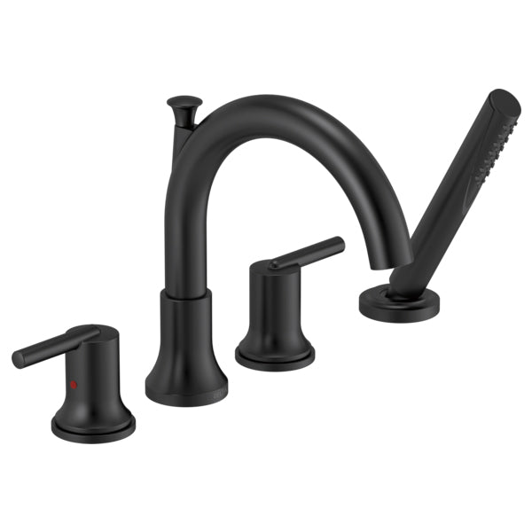 Trinsic Tub Trim W/Handshower In Matte Black