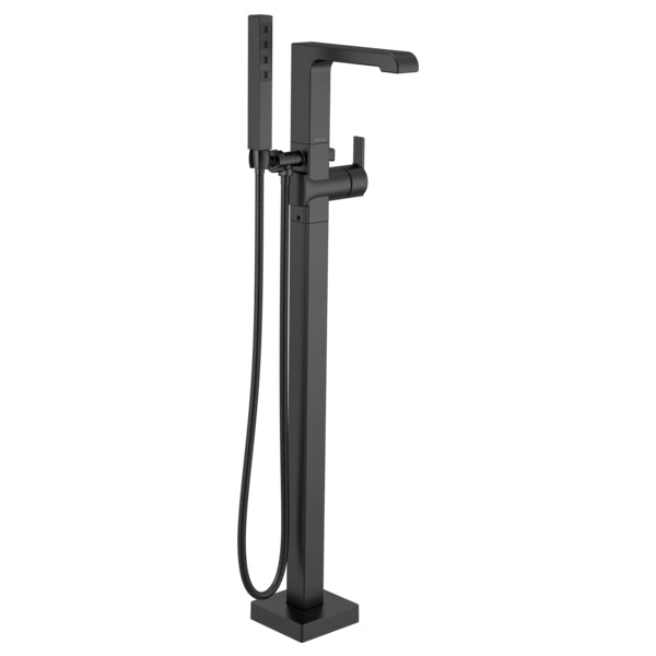 Ara Tub Filler Trim W/Handshower Trim In Black