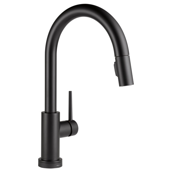 Trinsic VoiceIQ 1-HL Kitchen Fct w/Touch2O in Matte Black