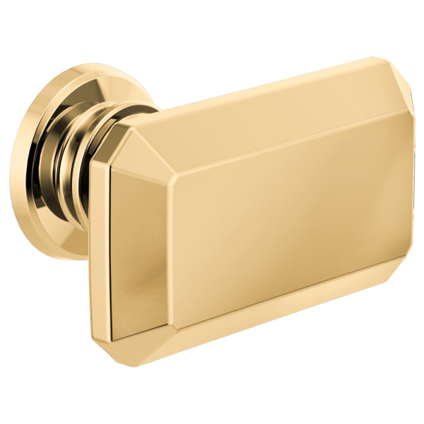 Invari Drawer Knob in Polished Gold