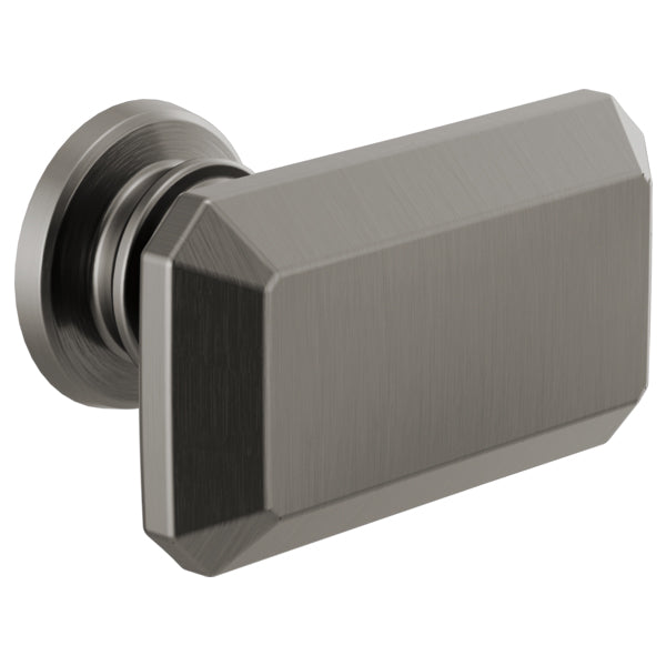 Invari Drawer Knob in Luxe Steel