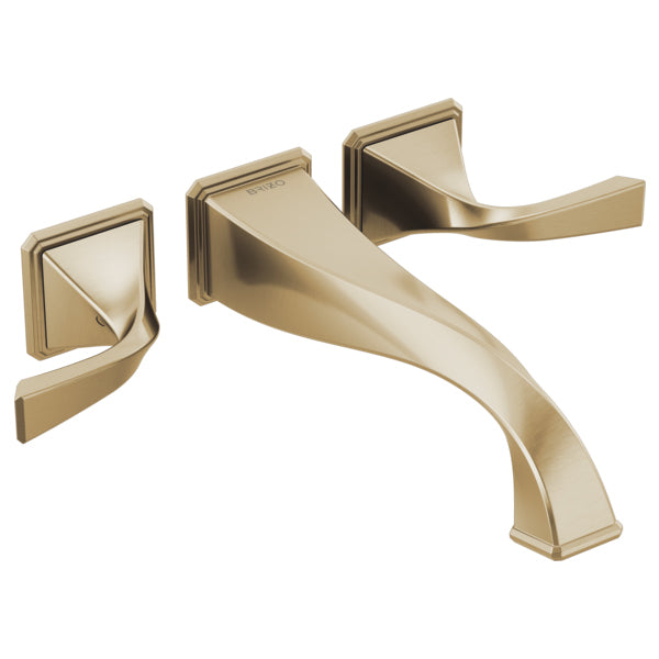 Brizo Virage Tub Filler Trim In Luxe Gold