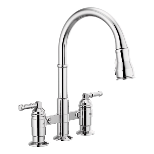 SINK FCT 2390L-DST BRIDGE BRODERICK 2HDL PULLDOWN SPRY