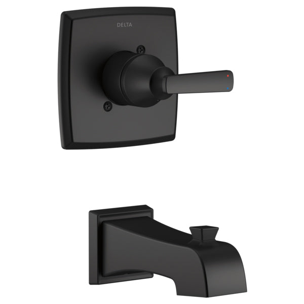 Ashlyn Monitor Tub Trim In Matte Black