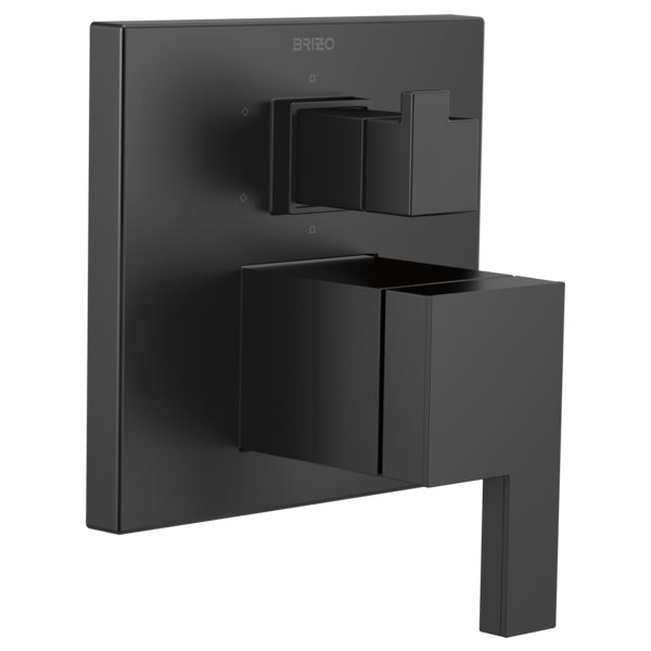 Brizo Siderna Pressure Bal Trim In Matte Black