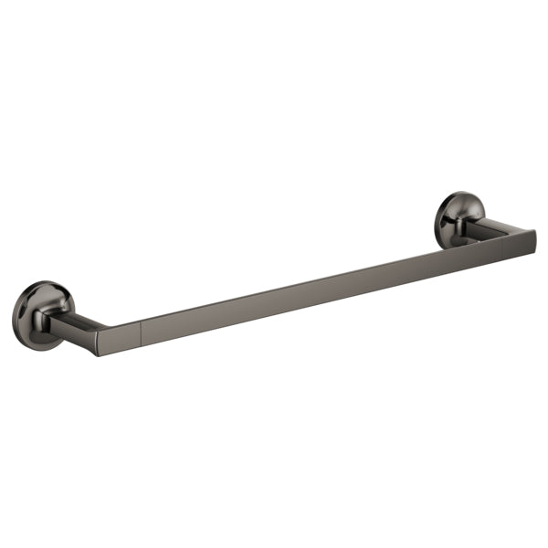 Brizo Kintsu 18" Towel Bar in Brilliance Black Onyx