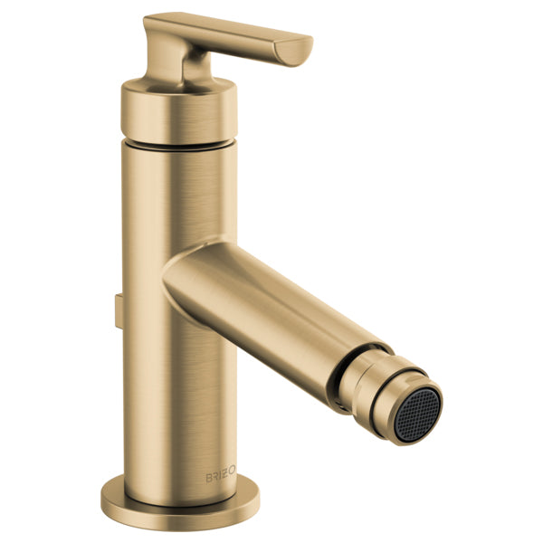 Brizo Kintsu Single Handle Bidet Faucet in Luxe Gold