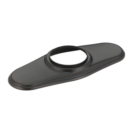 Cassidy 4" One Hole Escutcheon w/Gasket in Venetian Bronze