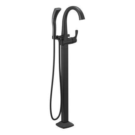 Stryke Tub Filler W/Handshower Trim In Matte Black