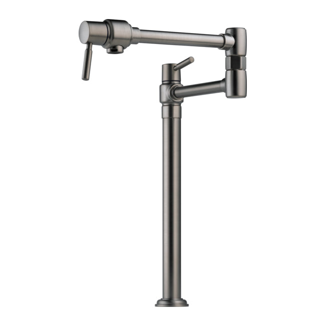 Brizo Euro Deck Mount Pot Filler Faucet in Luxe Steel