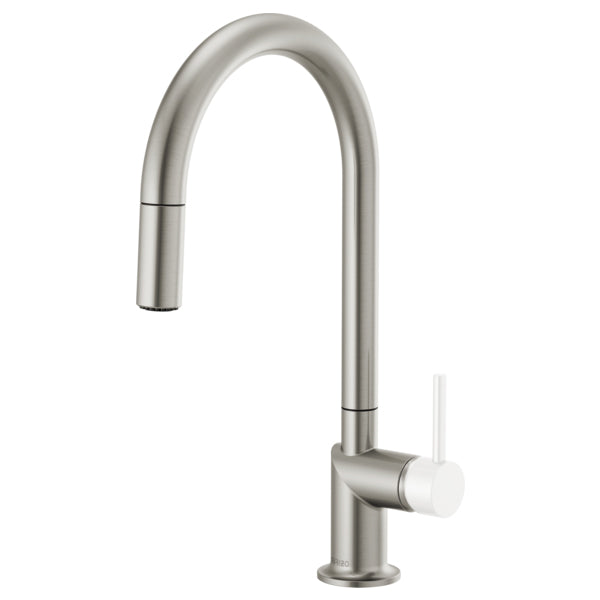 Odin Pull-Down Faucet w/Arc Spout, No Hdl in Stainless