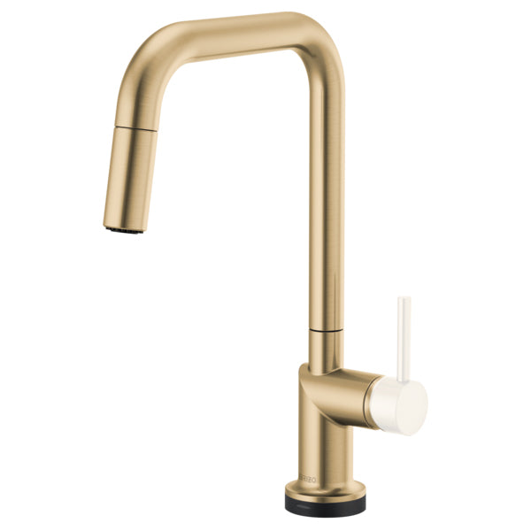 Odin SmartTouch Pull-Down Fct w/Sq Spout, No Hdl, Luxe Gold