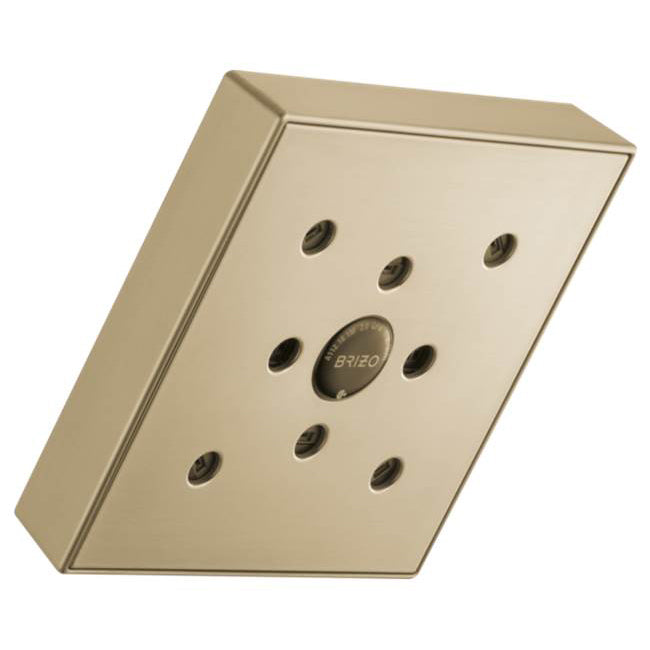 Siderna Single-Function Showerhead In Luxe Gold