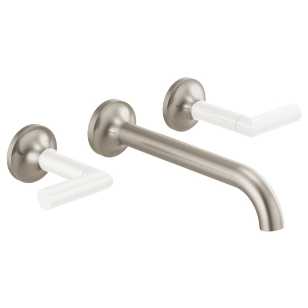 Brizo Odin Wall Mount Lav Faucet Trim In Brushed Nickel