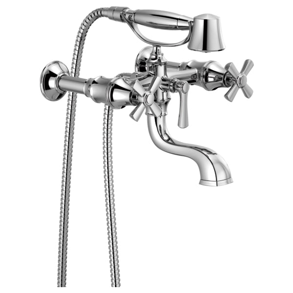 Brizo Rook Tub Filler Kit In Polished Gold