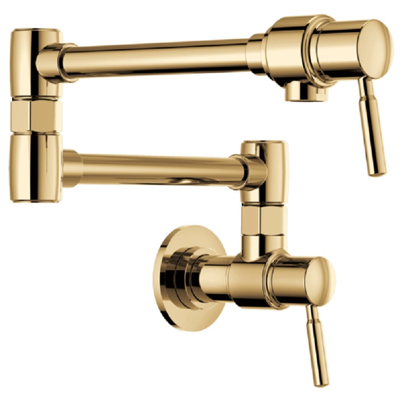 Brizo Linear Pot Filler In Gold