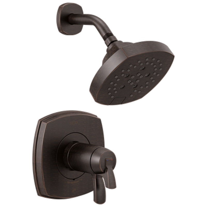 Stryke Thermostatic Shower Trim In Bronze