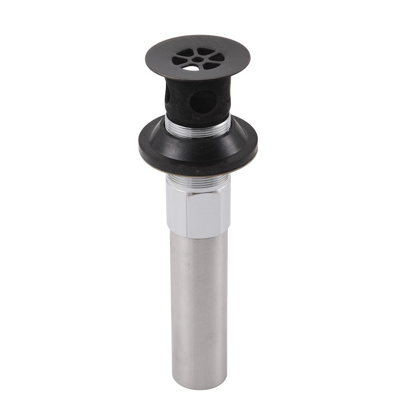 Grid Strainer W/Overflow In Black
