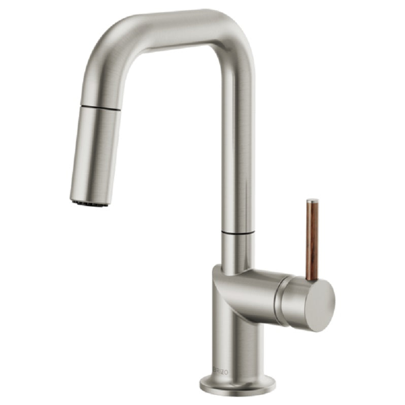 Brizo Odin Pull-Down Prep Faucet, Less Handle in Stainless