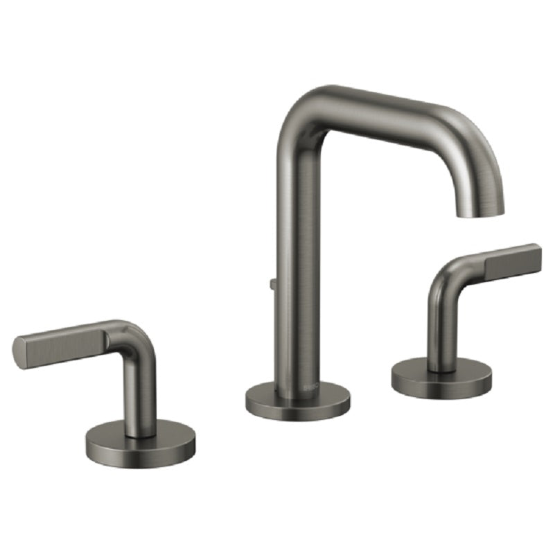 Litze Widespread Lav Faucet, No Hdls in Luxe Steel, 1.5 gpm