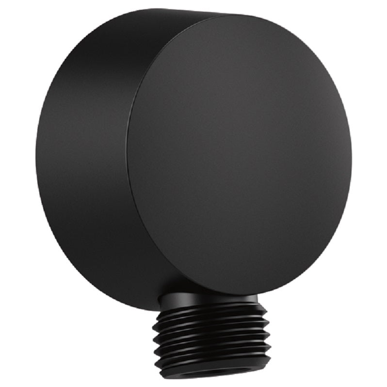 Brizo Essential Handshower Wall Elbow & Gasket in Matte Black