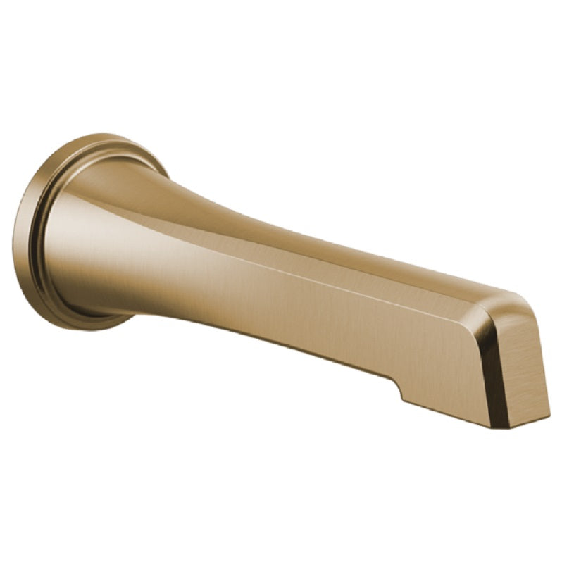 Brizo Levoir Non-Diverter Tub Spout in Luxe Gold