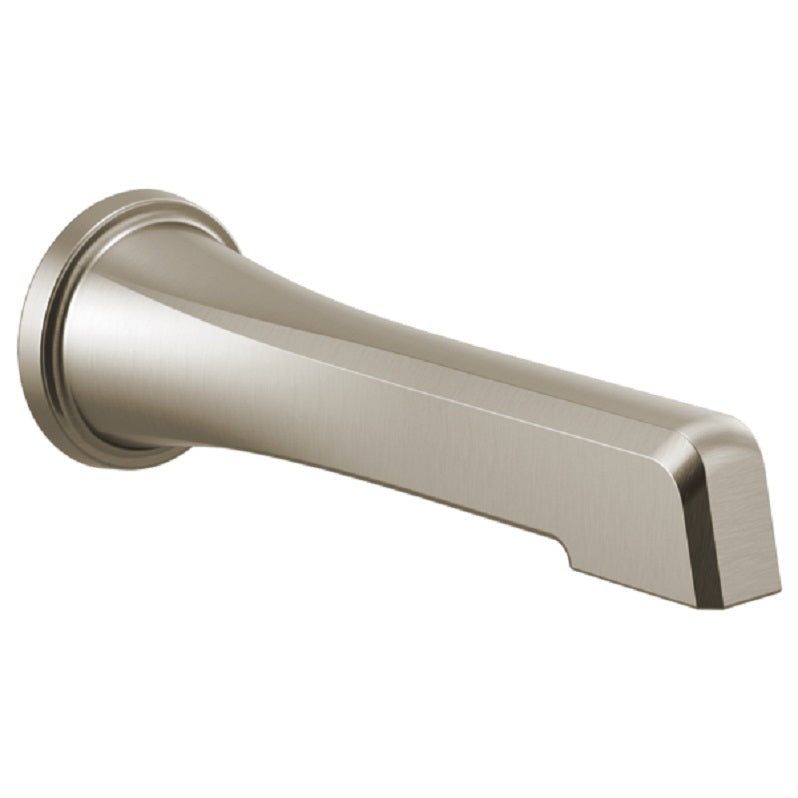 Brizo Levoir Non-Diverter Tub Spout in Luxe Nickel