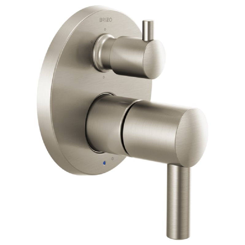 Odin Pressure Balance Trim w/6F Diverter, No Hdl in Brushed Nickel
