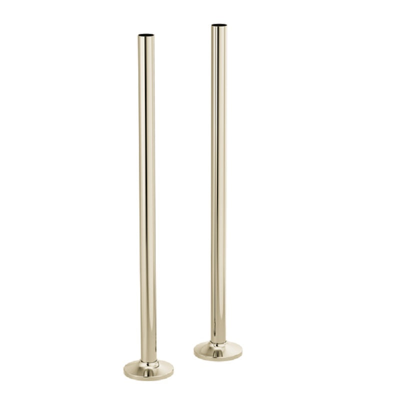 Brizo Floor Mount Tub Filler Unions in Polished Nickel