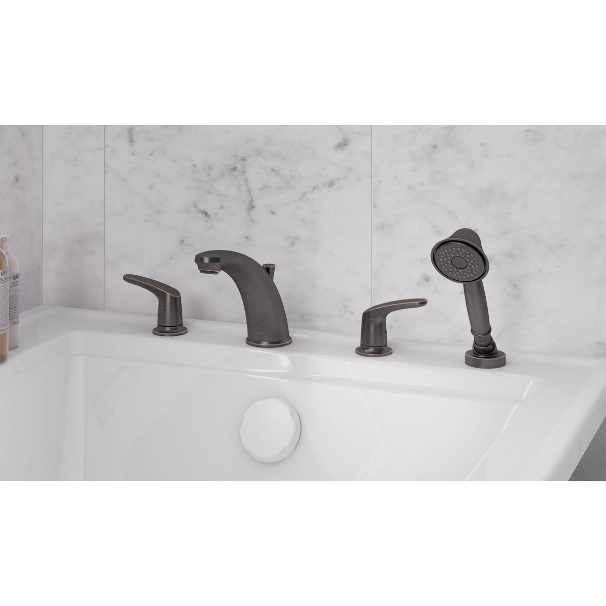Colony Pro Tub Trim W/Handshower In Legacy Bronze