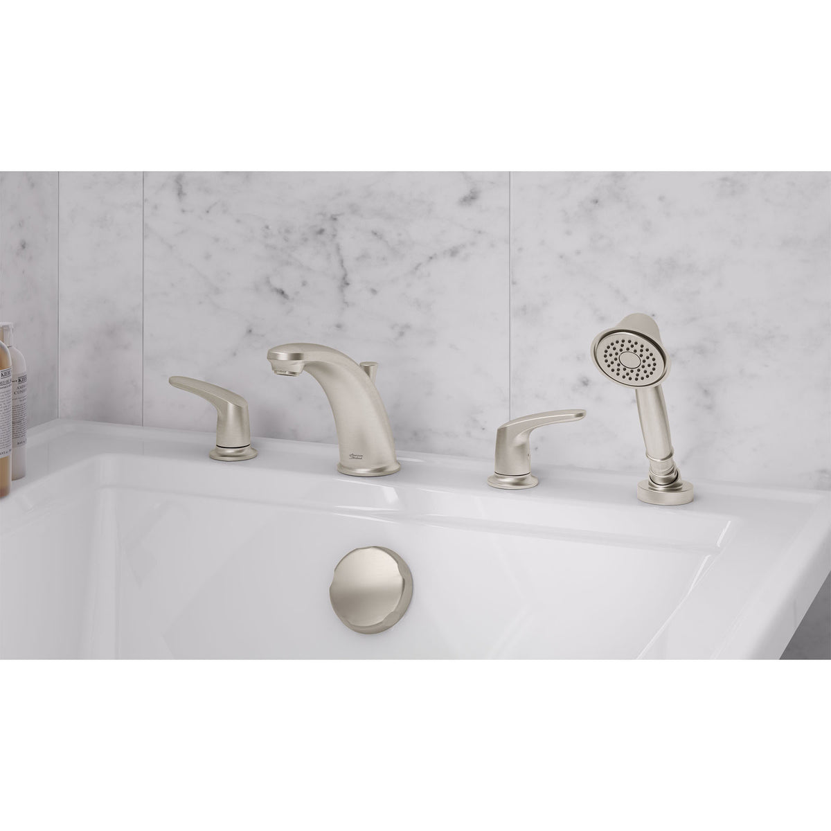Colony Pro Tub Trim W/Handshower In Brushd Nickel