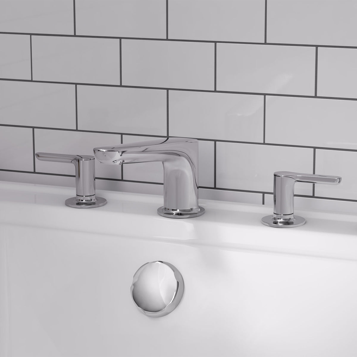 Studio S Bathtub Trim In Polished Chrome