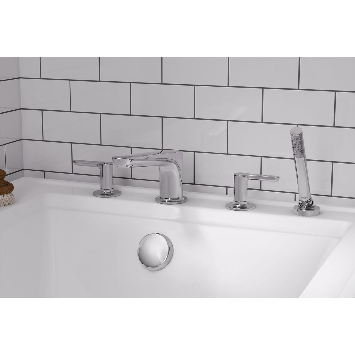 Studio S Tub Trim W/Handshower In Polished Chrome