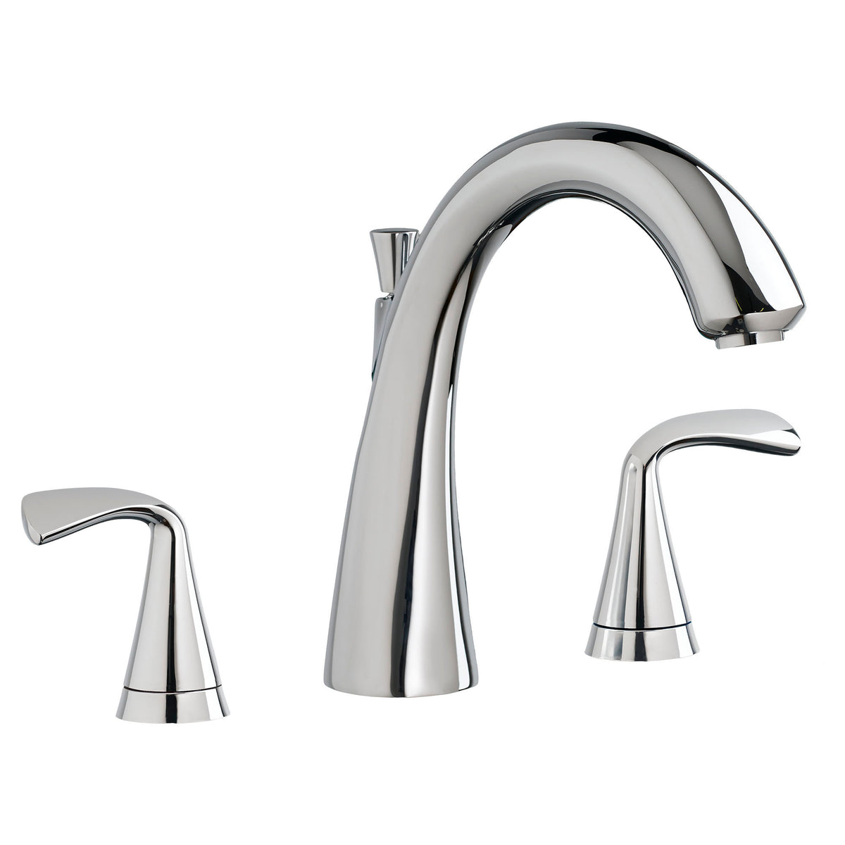 Fluent Roman Tub Trim In Polished Chrome