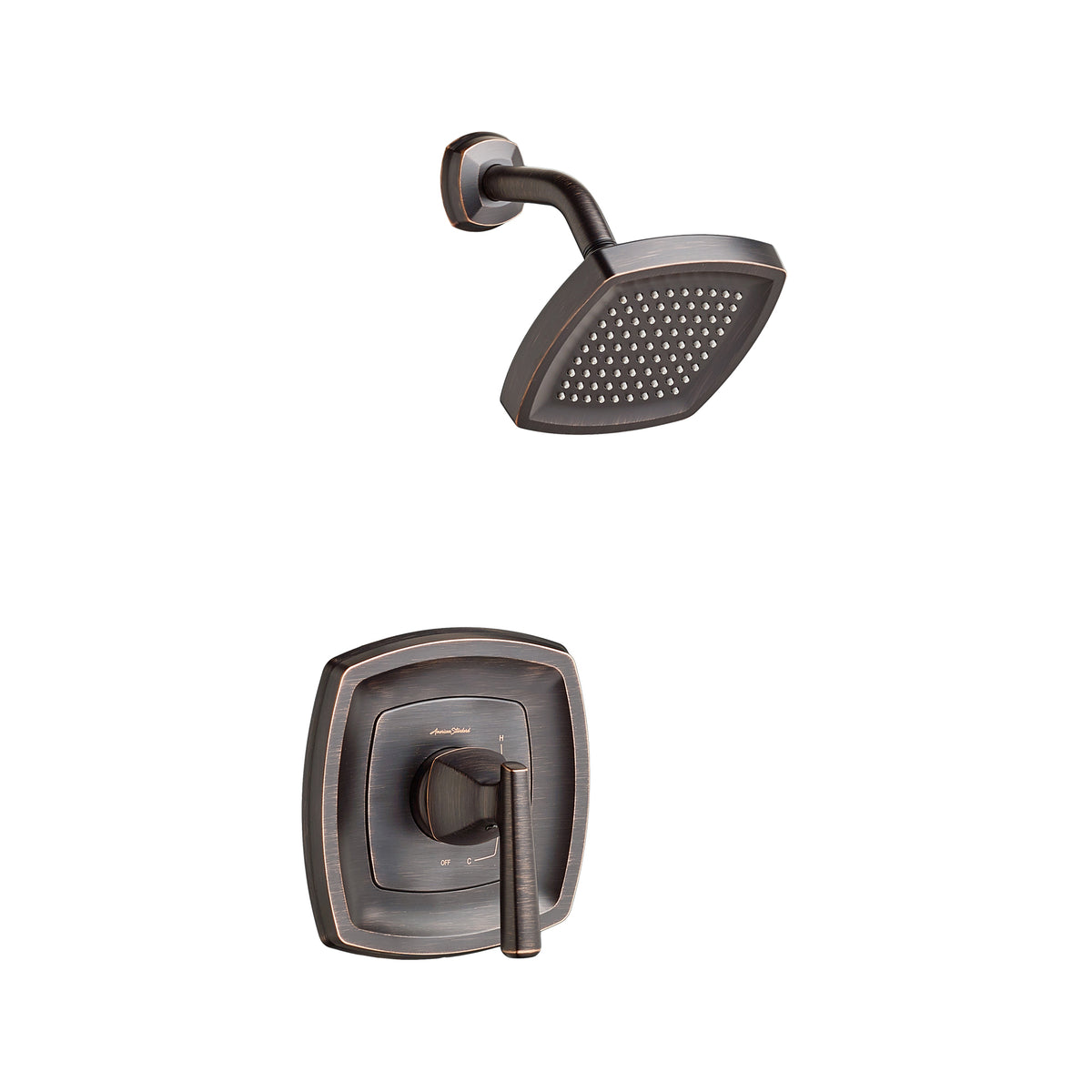 Edgemere Shower Trim Kit w/Showerhead in Legacy Bronze