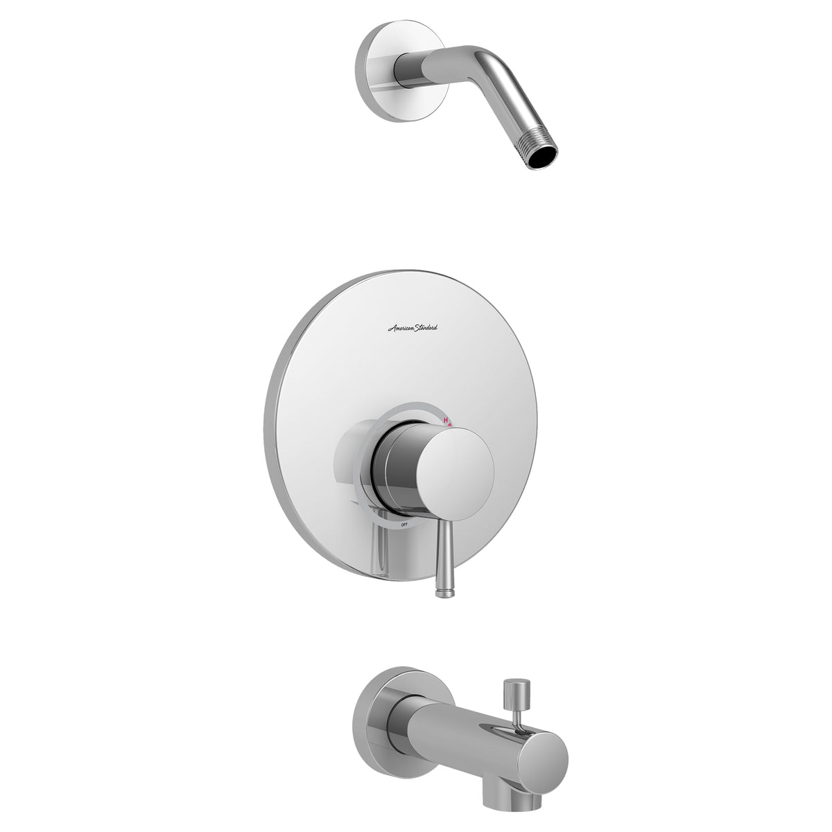 Serin Tub/Shower Trim Kit In Polished Chrome