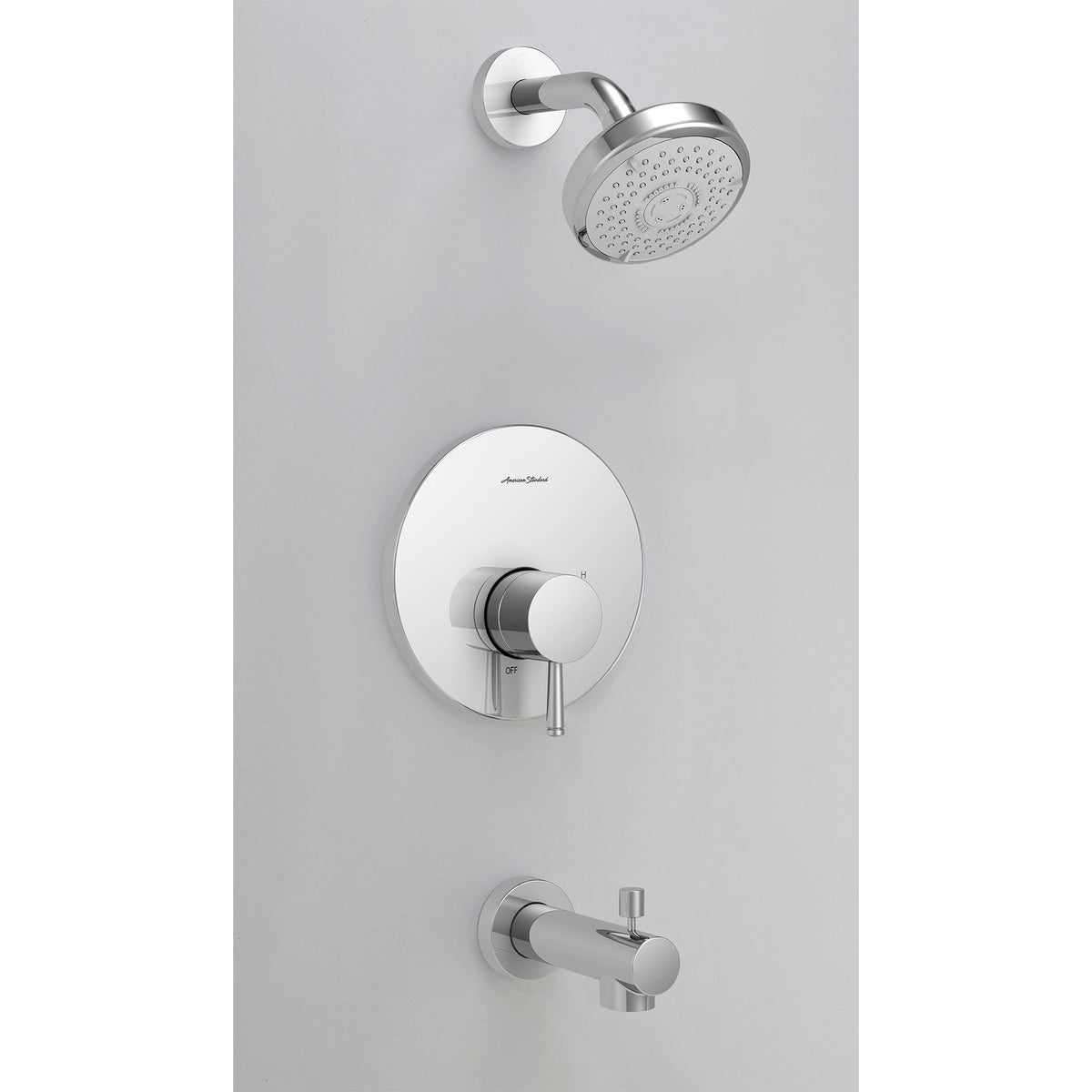 Serin Tub/Shower Trim Kit In Polished Chrome