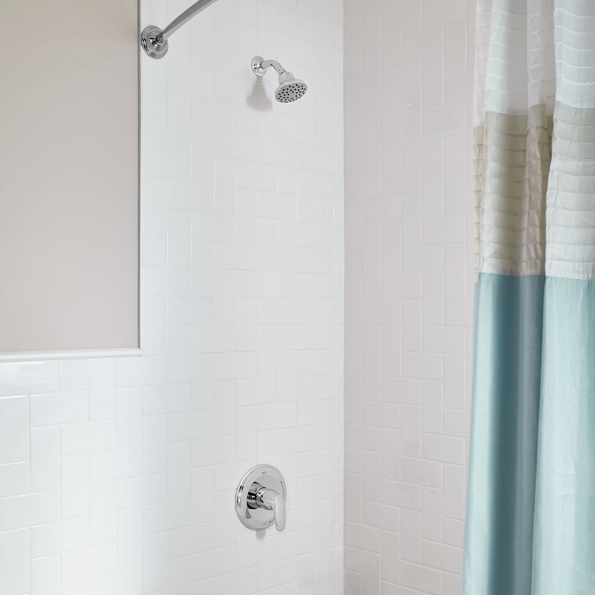 Colony PRO Shower Trim W/Single-Function Showerhead In Polished Chrome
