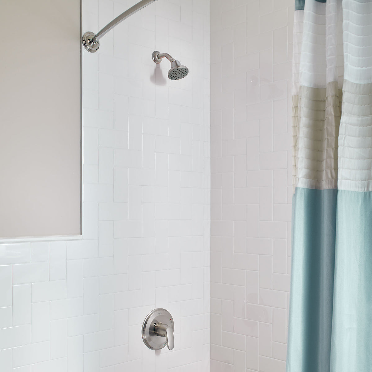 Colony PRO Shower Trim W/Single-Function Showerhead In Brushed Nickel