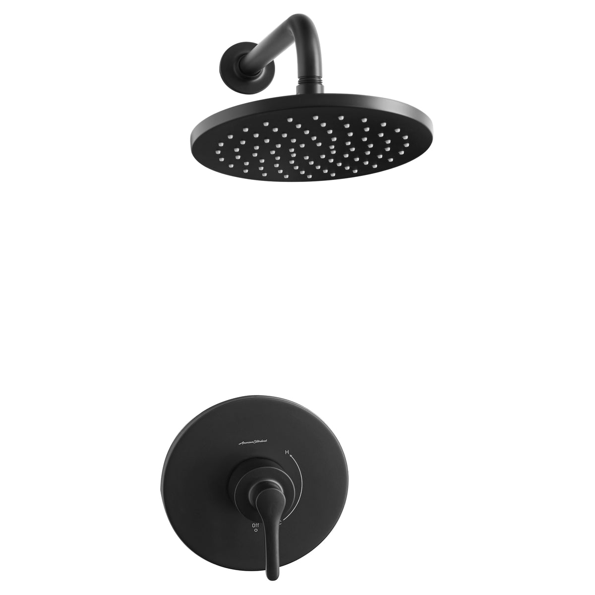 Studio S Shower Trim W/Single-Function Showerhead In Matte Black