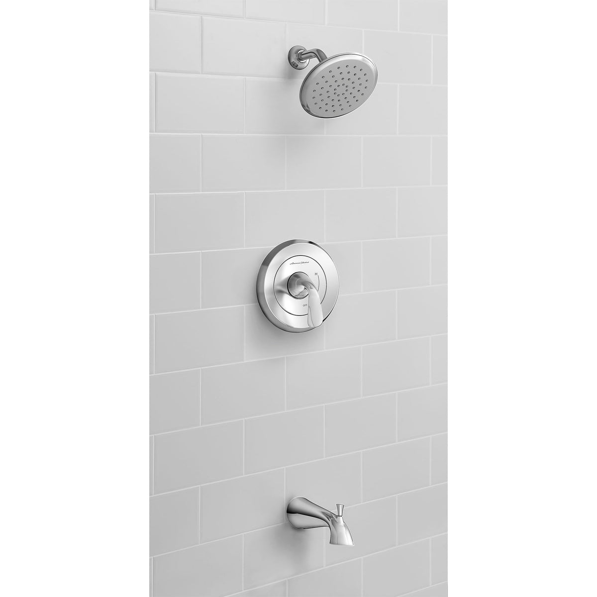 Fluent Tub/Shower Trim Kit In Polished Chrome