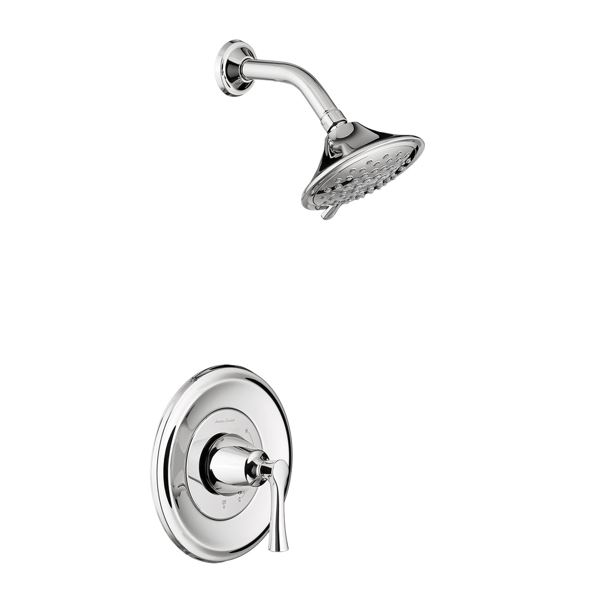 Estate Shower Trim W/Multi-Function Showerhead In Polished Chrome