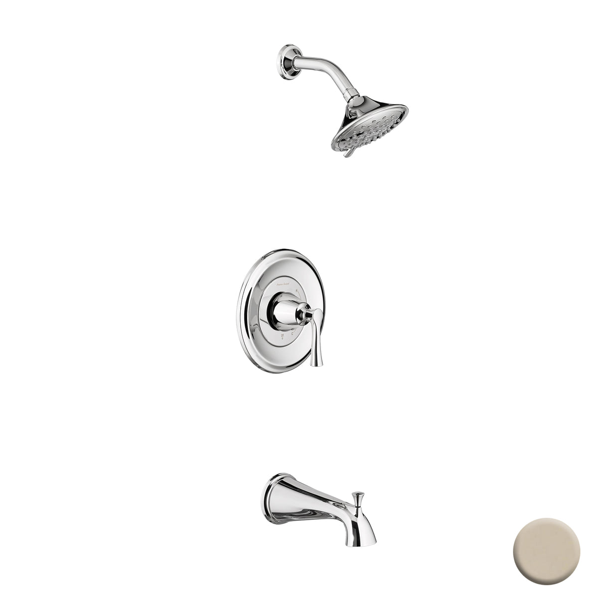 Estate Tub/Shower Trim Kit In Polished Nickel