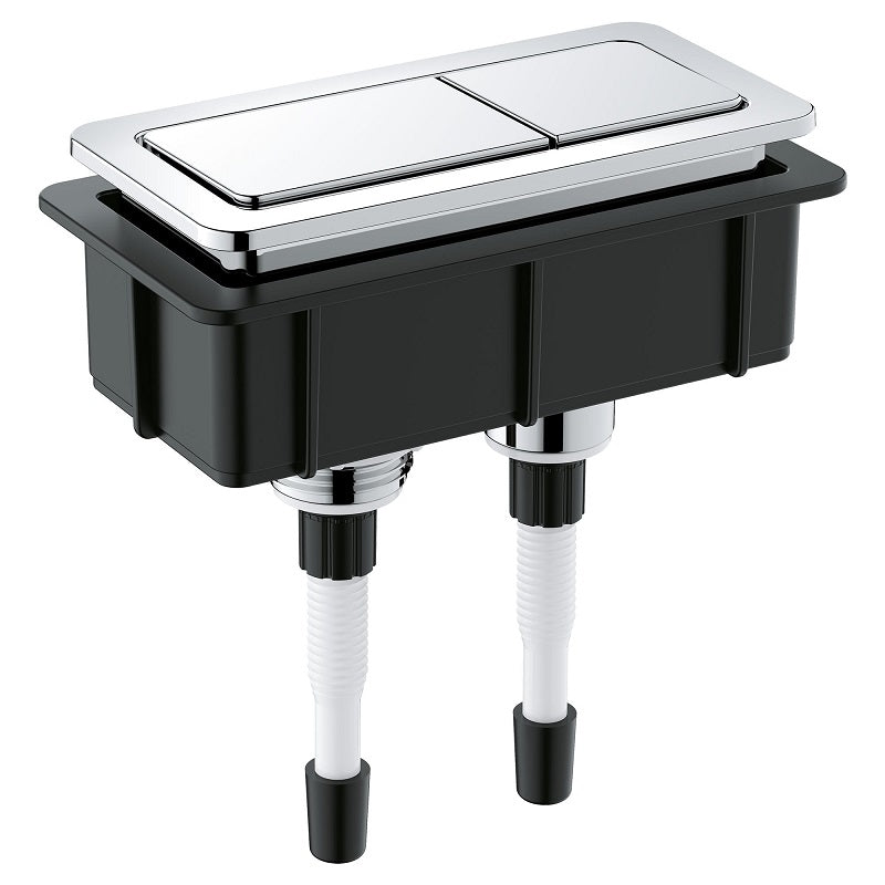 Essence Dual Flush Actuator in StarLight Chrome