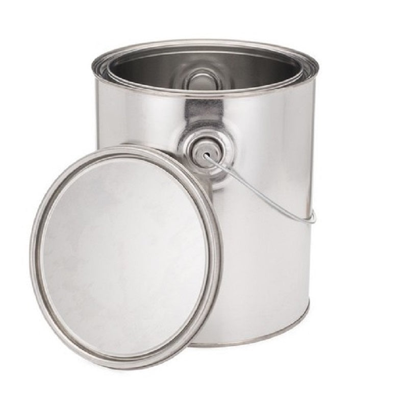 Can (Empty) 1 Gal Paint Metal Unlined with Lid & Handle