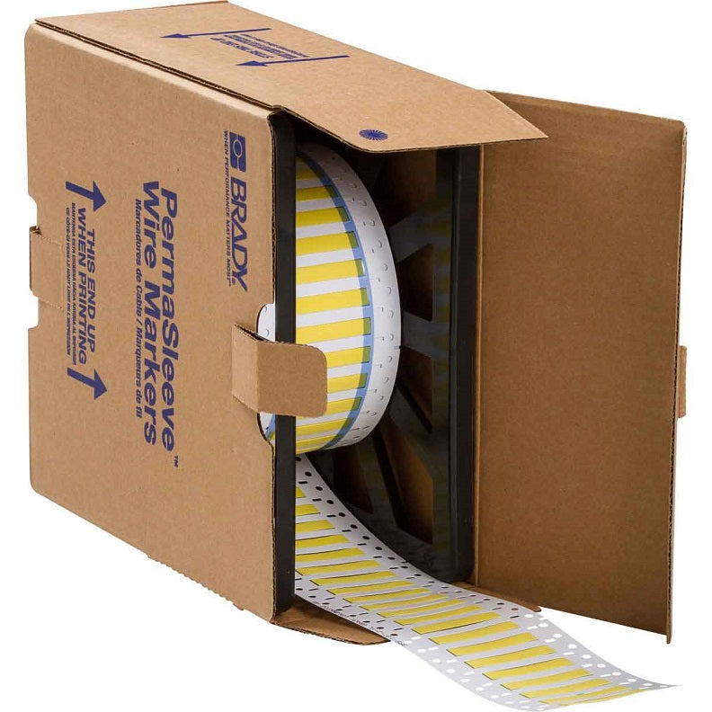 Wire Marking Sleeve 2"X0.335" Yellow 2,500 per Roll