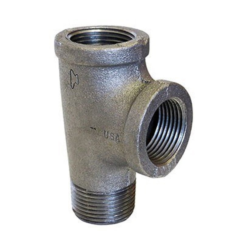 ST TEE 1-1/4X1X1-1/4 MALLEABLE IRON GALVANIZED FIGURE 1105 - 150# THREADED