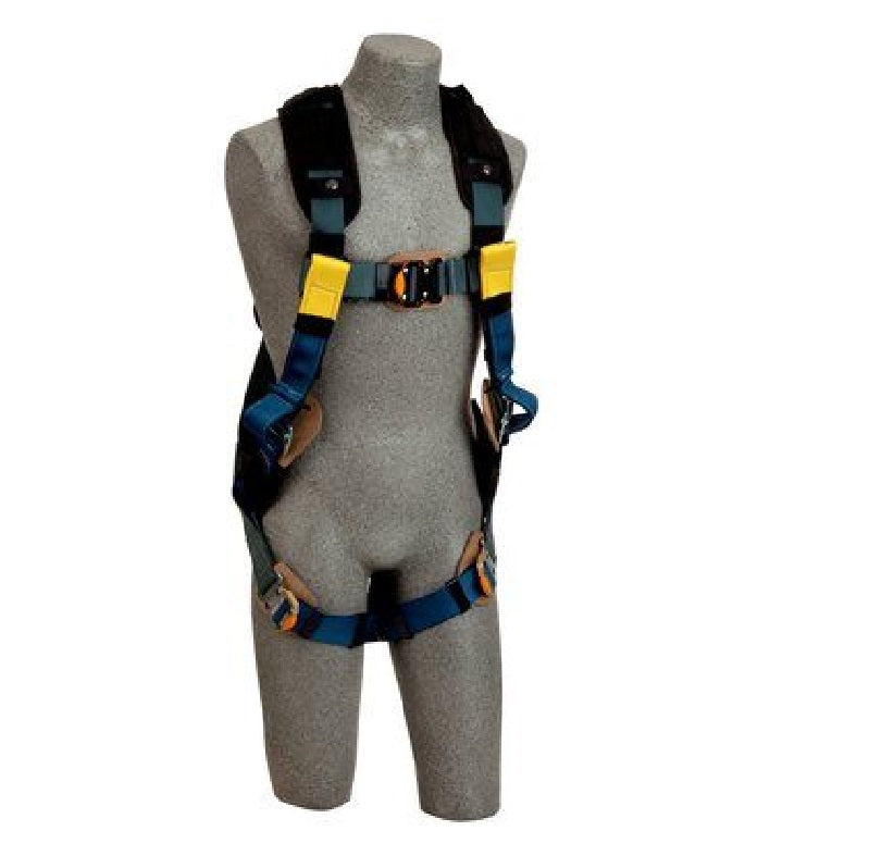 DBI Sala ExoFit XP Arc Flash Harness Small with PVC Coated Back D-Ring, Web Rescue Loops, Comfort Padding with Nomex/Kevlar Fiber, Nylon Web, Leather Insulators, Quick Connect Buckle Leg Straps