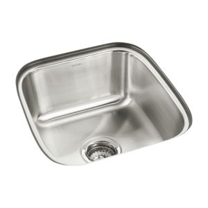 Springdale 16-1/4x17-3/4x8" Stainless Steel Kitchen Sink